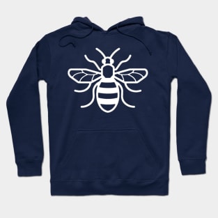 Manchester Blue Bee Hoodie
